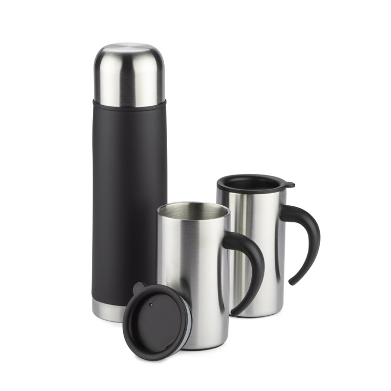 Zestaw upominkowy ACON (Termos 500 ml, 2 kubki 260 ml)