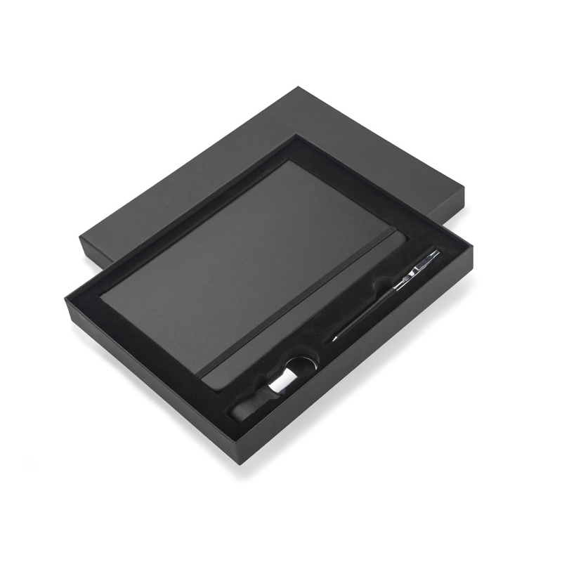 Zestaw - notes z długopisem i brelokiem PROBIZ A5