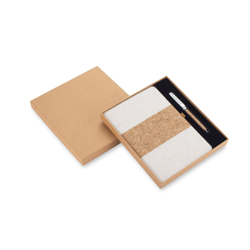 Zestaw - notes z długopisem CALMO A5