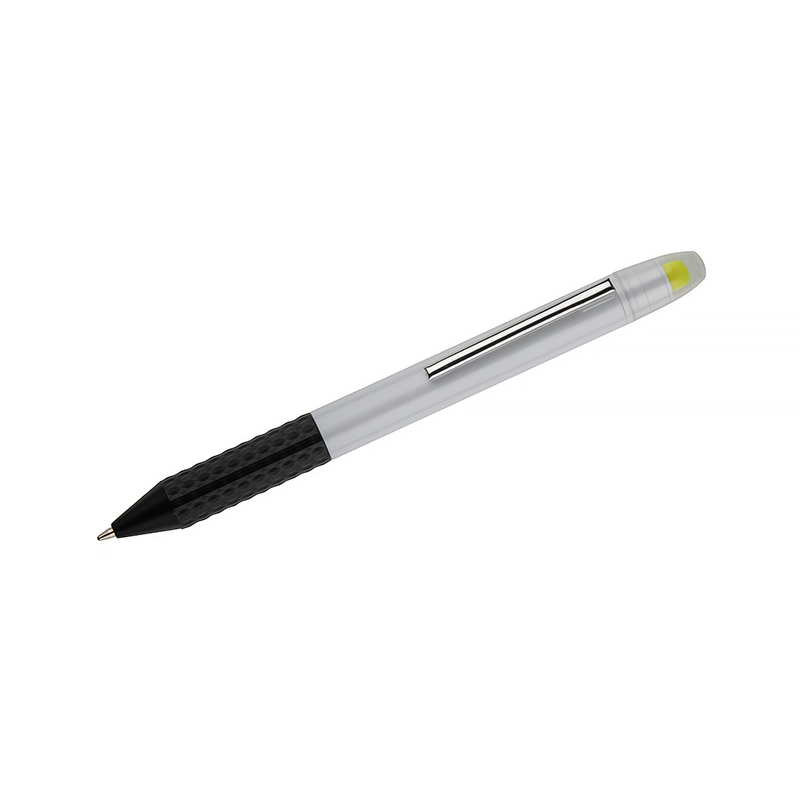 Długopis z zakreślaczem FLUO