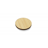 Przypinka bambusowa ROUND