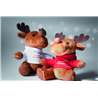 Pluszowy renifer w swetrze RUDOLPH