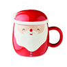 Kubek ceramiczny z pokrywką SANTA