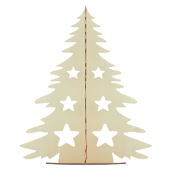 Drewniana choinka DIY TREE AND PAINT