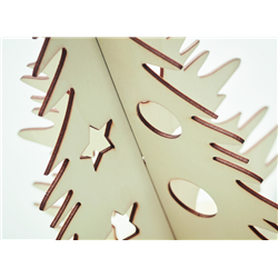 Drewniana choinka DIY TREE AND PAINT