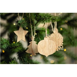 Drewniane ozdoby świąteczne CHRISET