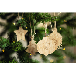 Drewniane ozdoby świąteczne CHRISET