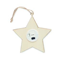 Gwiazda z MDF z lampką STARLIGHT