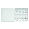 Zestaw 4 świątecznych łyżeczek CHIP SET