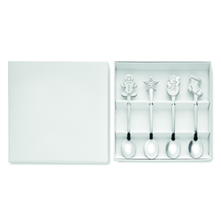 Zestaw 4 świątecznych łyżeczek CHIP SET