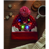 Świąteczna czapka dzianina LED SHIMAS LIGHT