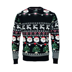 Świąteczny sweter LED L/XL SHAMIS LARGE