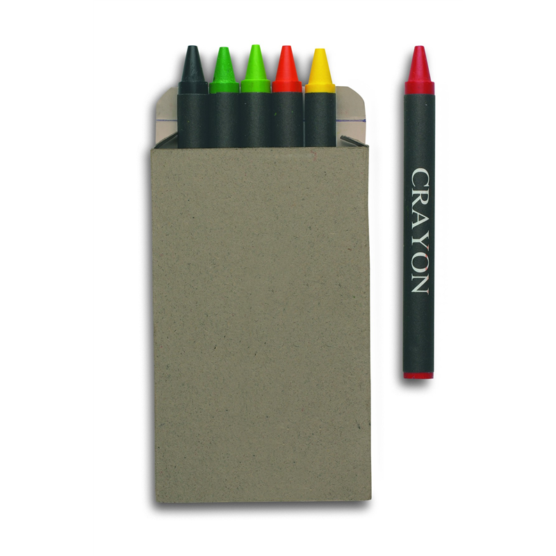Komplet 6 kredek w pudełku BRABO