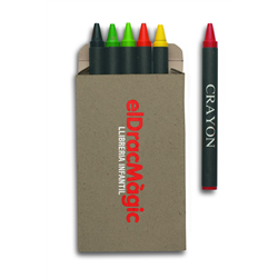 Komplet 6 kredek w pudełku BRABO
