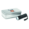 Metalowa latarka z 9 LED LED PLUS