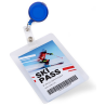 Skipass PULL metalowy niebieski