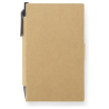 Notes z długopisem MARRO A6 papierowy naturalny czarny wkład