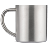 Kubek SALO 210 ml metalowy srebrny