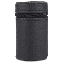 Zestaw kieliszków CHEERS 30 ml - 4 szt. skórzany metalowy srebrny