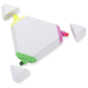 Zakreślacz TRIANGLE plastikowy biały