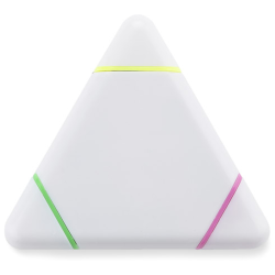 Zakreślacz TRIANGLE plastikowy biały