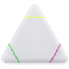 Zakreślacz TRIANGLE plastikowy biały