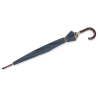 Parasol EVITA 16 panelowy wodoodporny drewniany granatowy 1120 mm