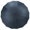 Parasol EVITA 16 panelowy wodoodporny drewniany granatowy 1120 mm