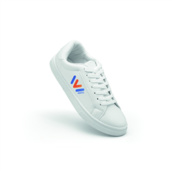 Trampki z PU 37 BLANCOS