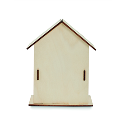 Drewniany domek dla ptaków DIY PAINTHOUSE