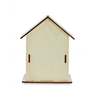 Drewniany domek dla ptaków DIY PAINTHOUSE