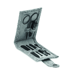 6-el zestaw manicure filc RPET NAILKIT FELT