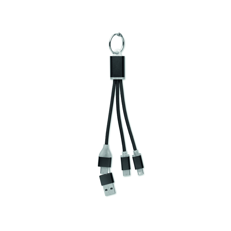 Kabel ładujący 4 w 1 typu C BLUE