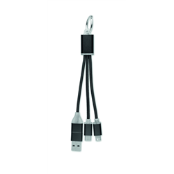 Kabel ładujący 4 w 1 typu C BLUE