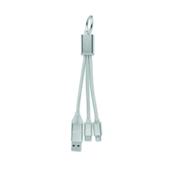 Kabel ładujący 4 w 1 typu C BLUE