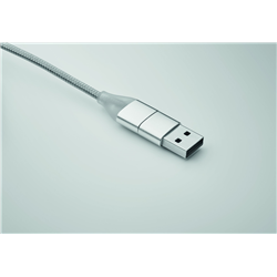 Kabel ładujący 4 w 1 typu C BLUE