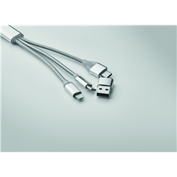 Kabel ładujący 4 w 1 typu C BLUE