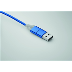 Kabel ładujący 4 w 1 typu C BLUE