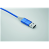 Kabel ładujący 4 w 1 typu C BLUE