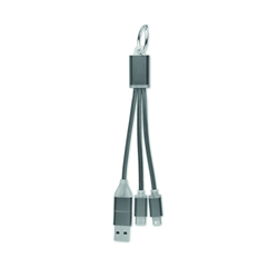 Kabel ładujący 4 w 1 typu C BLUE