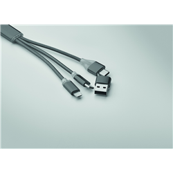 Kabel ładujący 4 w 1 typu C BLUE