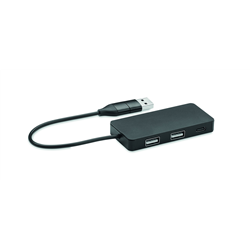 3-portowy hub USB kabel 20cm HUB-C