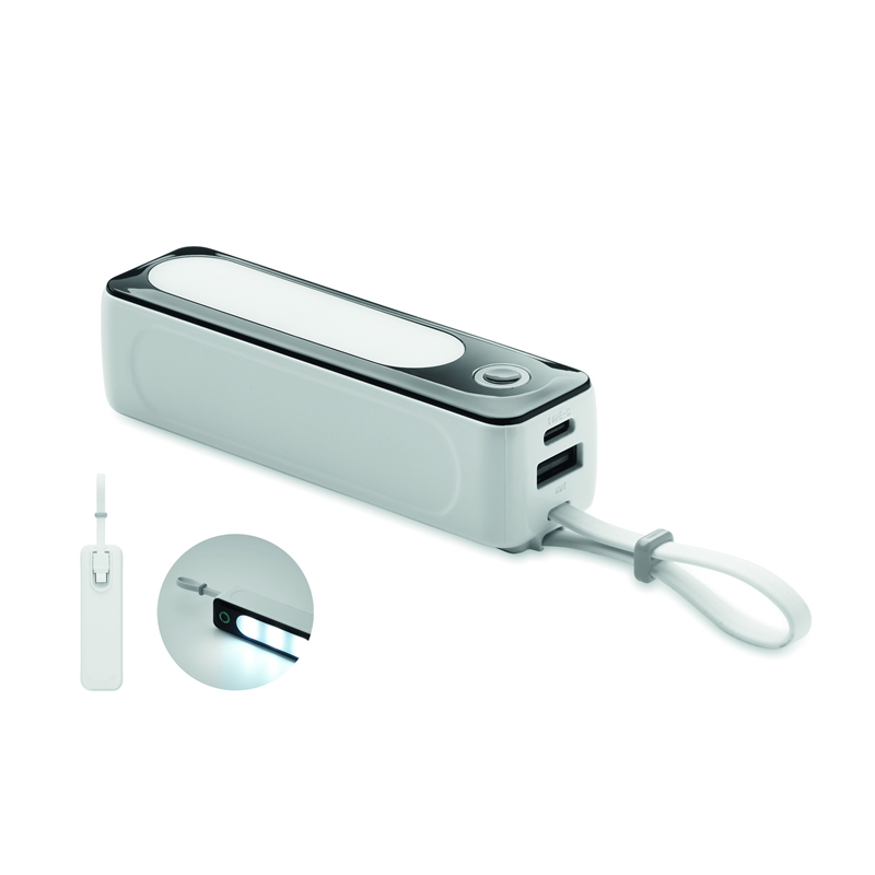 Power bank 5000 mAh z COB POWLIGHT