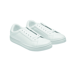Trampki z PU rozmiar 46 BLANCOS