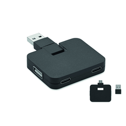4-portowy USB SQUARE-C