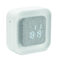 Budzik ABS/RPET z recyklingu LUCE