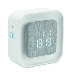 Budzik ABS/RPET z recyklingu LUCE