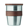 Kubek z pojedynczą ścianką 350 WALNUT