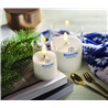 Świeca woskowa LED w szkle XANDLE+