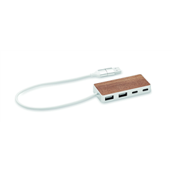 Hub USB 4 porty 27,5 cm UBAH